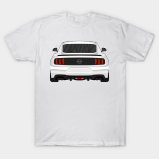 MUSTANG GT WHITE T-Shirt